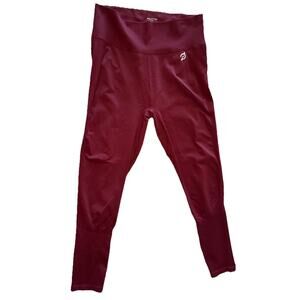 PELOTON Women’s Seamless High Rise Legging In Burgundy Size XL/XXL